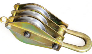 鋁合金起重滑車輪槽放線及導(dǎo)線的影響